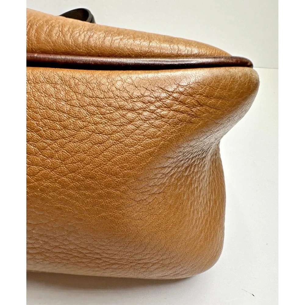 Dooney & Bourke 1975 Anniversary East West Hobo Purse Shoulder Brown Leather
